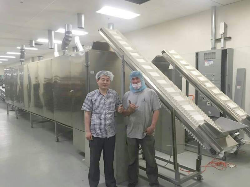 puffed snacks production line in America