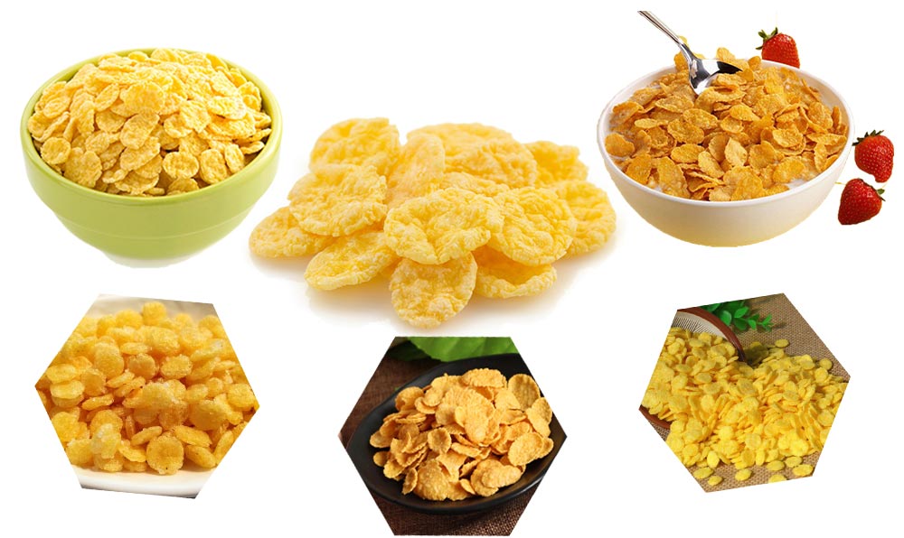 parts of corn flakes plant