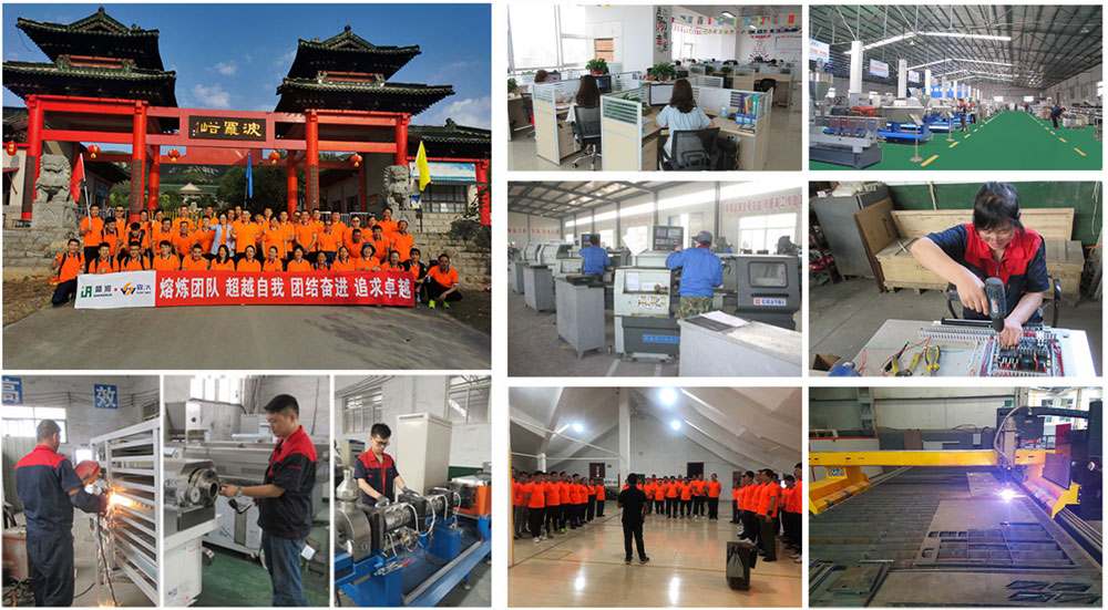 team of fish feed machine company