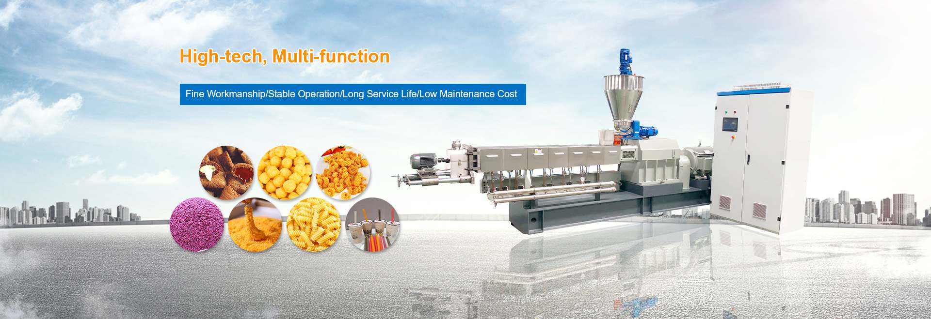 extrusion food extruder machine