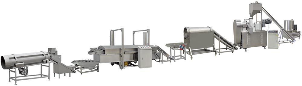 baked type kurkure processing line