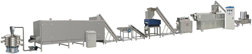 bread crumbs processing line