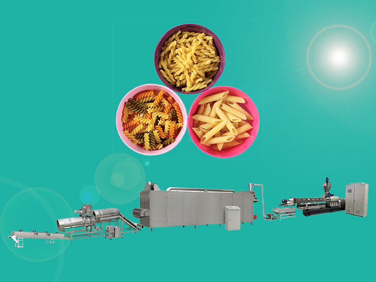 Macaroni Manufactured by Automatic Pasta Edible Drinking Straw Production Machine Line