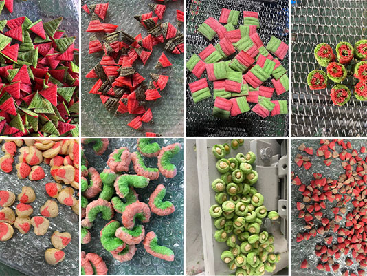 Dual colored human snacks making machine plant pet food manufacturing equipment