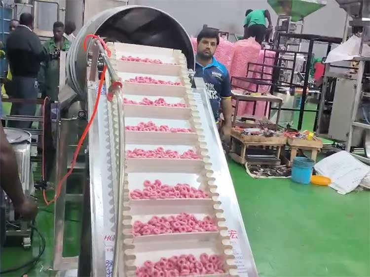 Mozambique snack production line successfully installed