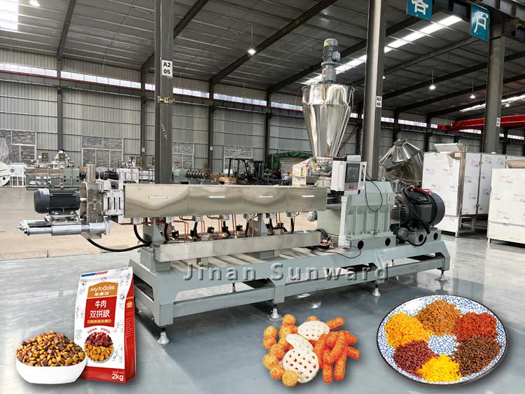 Medium Artificial Nutrition Rice Extruder Machine