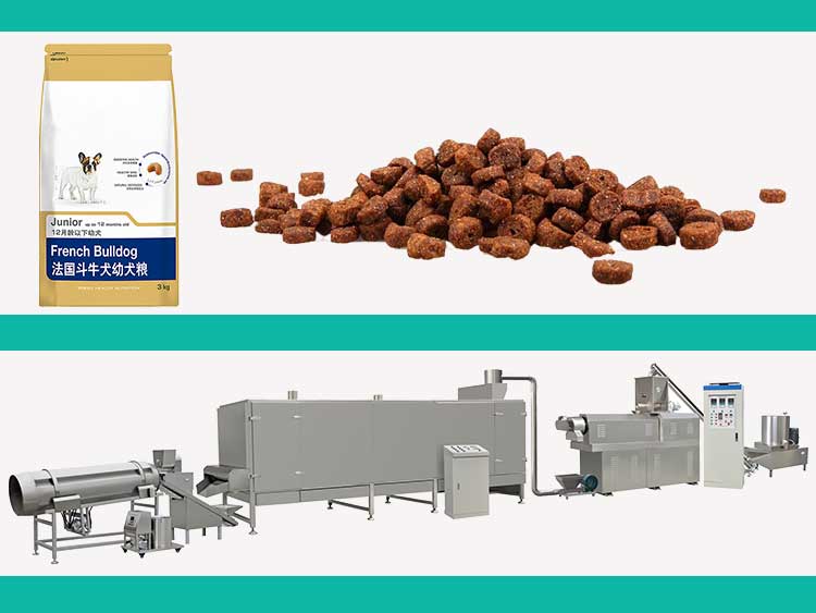 Pet dog cat food making equipment