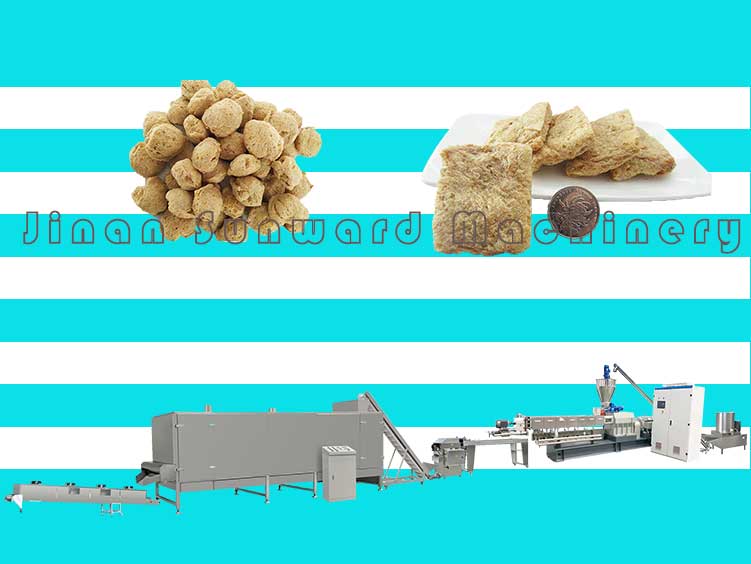 textured vegetable protein production line