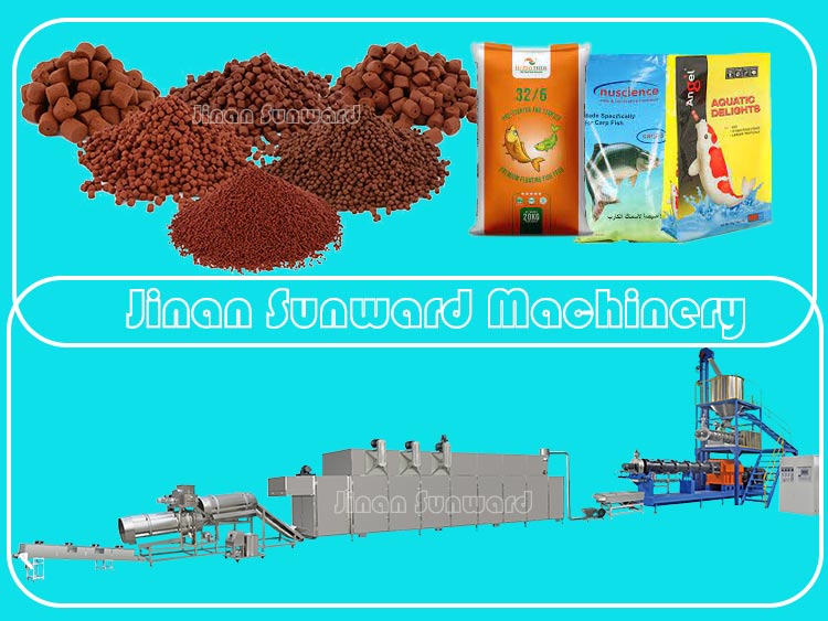 large fish feed production line in Mali